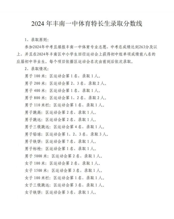 2024年唐山中考录取分数线(3)
