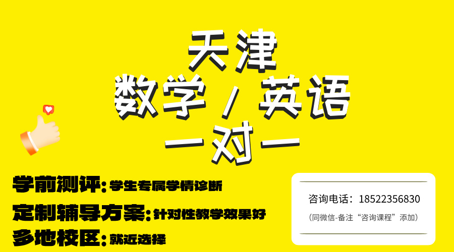 天津滨海新区-五/六年级：数学/英语一对一辅导，锐满分助力孩子成绩飞跃