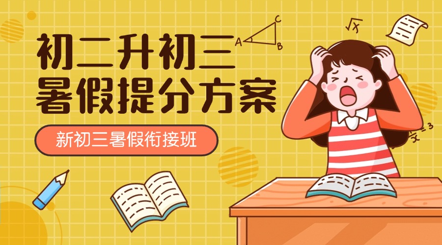 2025 河北石家庄新初三 / 初二升初三暑假 锐满分教育助力中考冲刺(1)