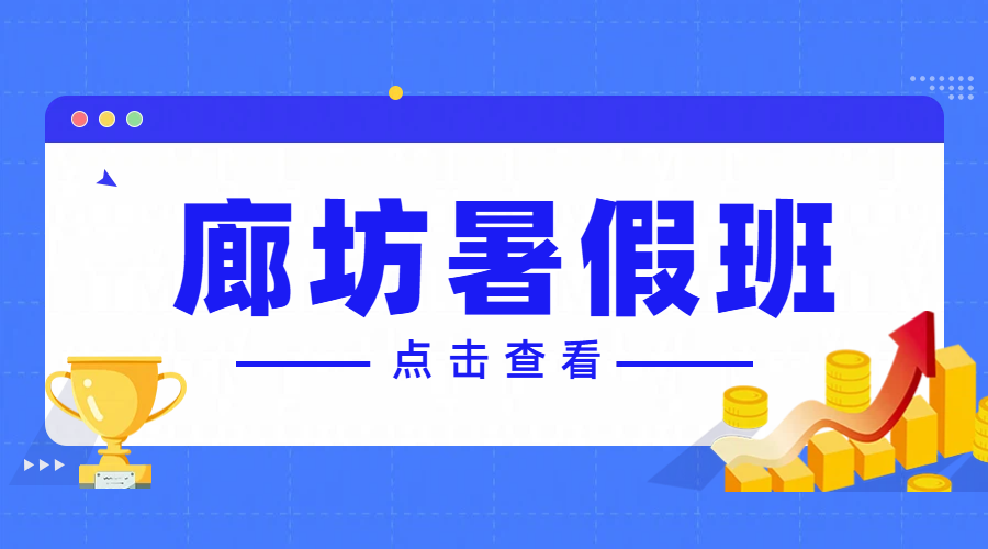 廊坊（市区/燕郊）锐满分教育：暑假班优质之选，开启学习新征程
