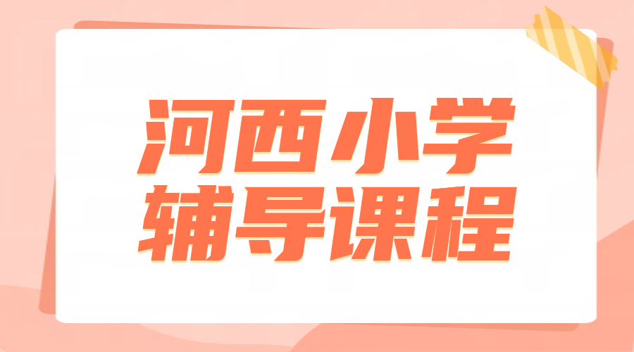 天津河西专业辅导推荐，小学生一对一补课语数英