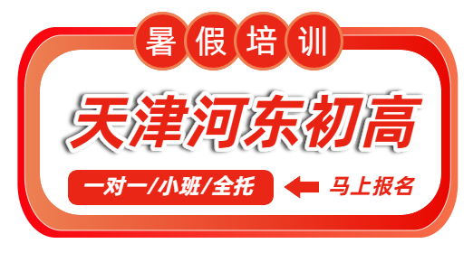 天津河东初高中暑假预科衔接一对一/小班课/全托暑期课程哪家好